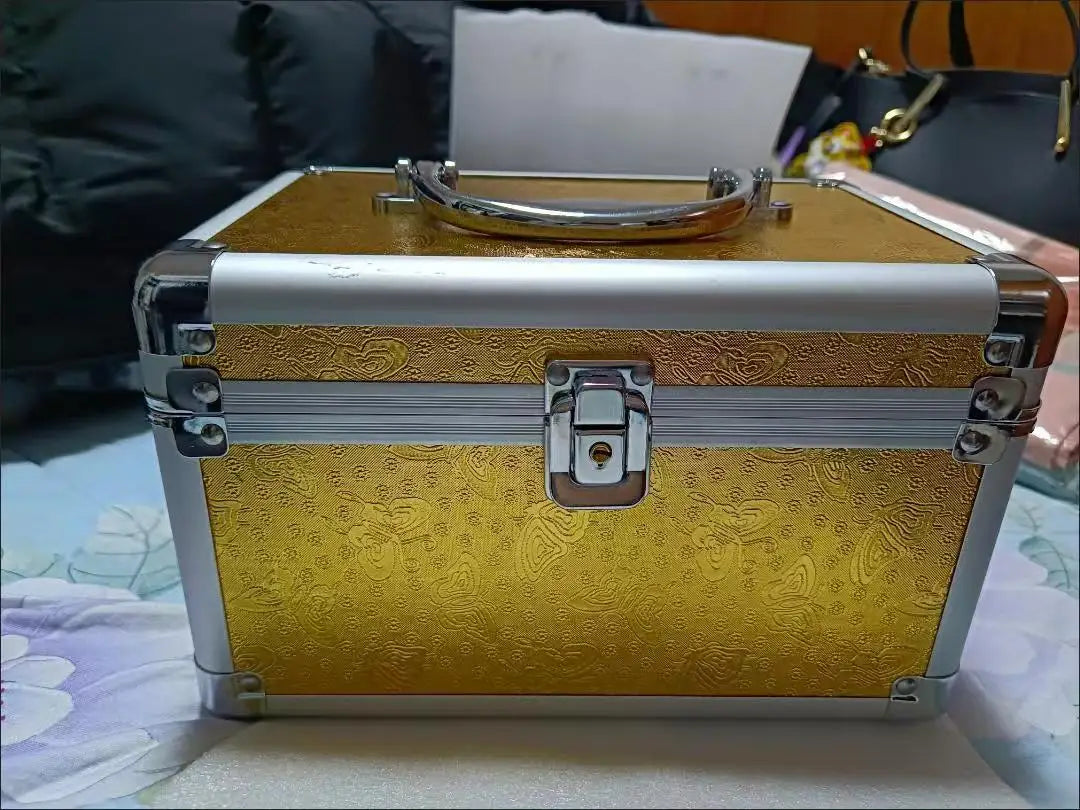Professional Multilayer Makeup Case with Lock