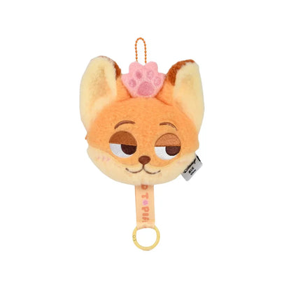 Zootopia Plush Keychain Doll – Cute Bag Charm Pendant