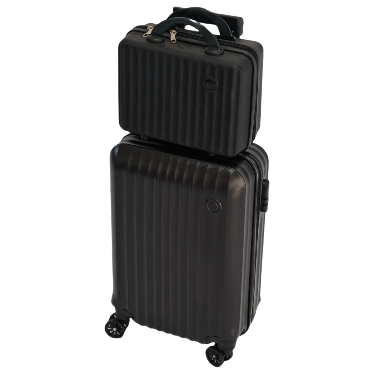 2-Piece Luggage Set – 20" Trolley Suitcase & 14" Carry-On Bag