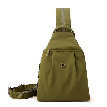 Women's Waterproof Sling Bag – Multi-Functional Crossbody Chest Pack