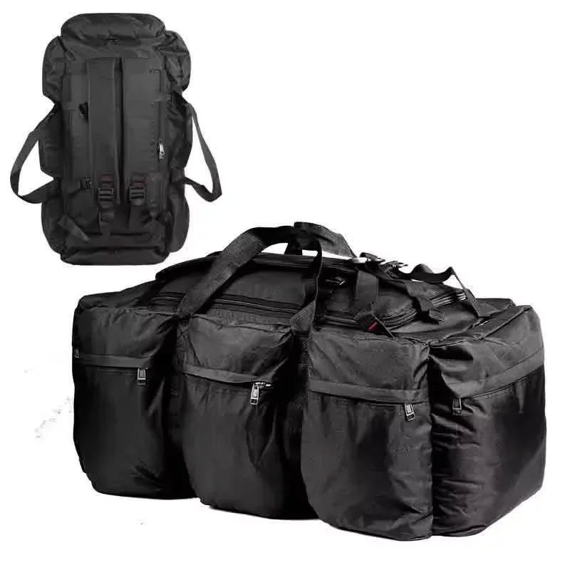 100L Tactical Backpack & Duffel Bag – Large Hiking Travel Bag