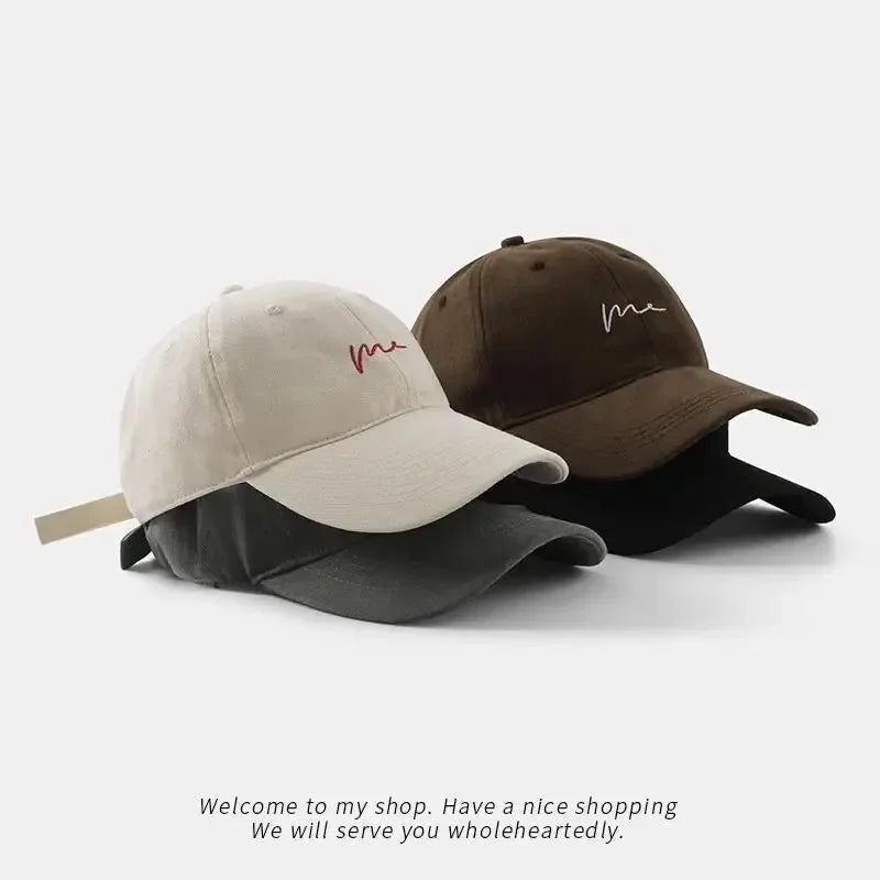 Soft Cotton Baseball Cap – Adjustable Unstructured Outdoor Hat