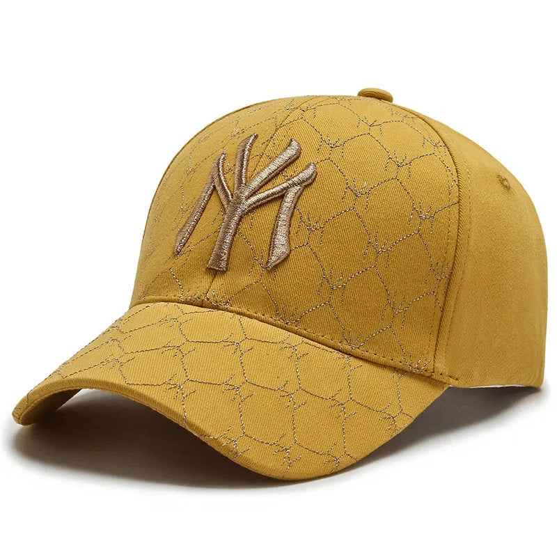NY Embroidered Baseball Cap – Adjustable Snapback Hat