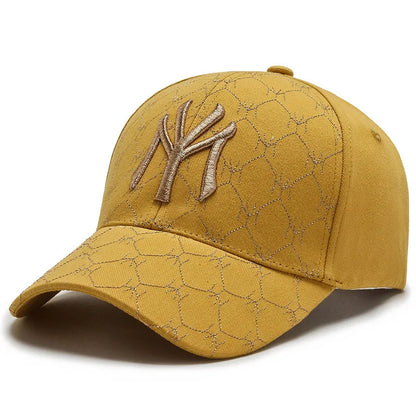 NY Embroidered Baseball Cap – Adjustable Snapback Hat