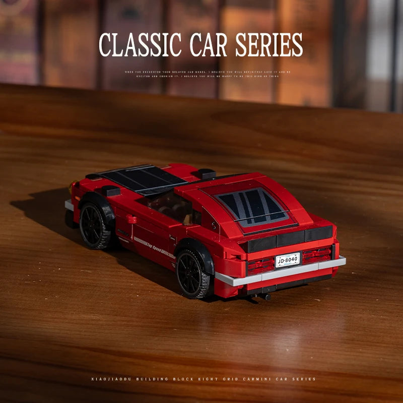 Classic Racing Car Building Blocks – JDM Sport Model Kit