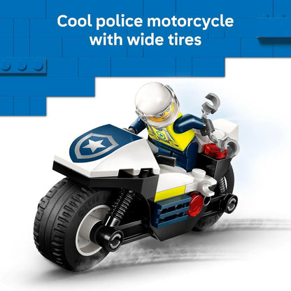 LEGO City Police Motorcycle Big Pursuit 60455 Building Set