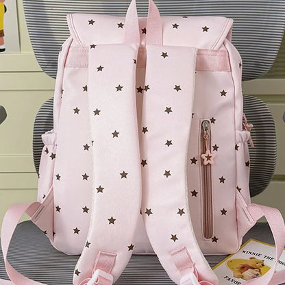 Kawaii Piano Key Ita Backpack with Transparent Pocket