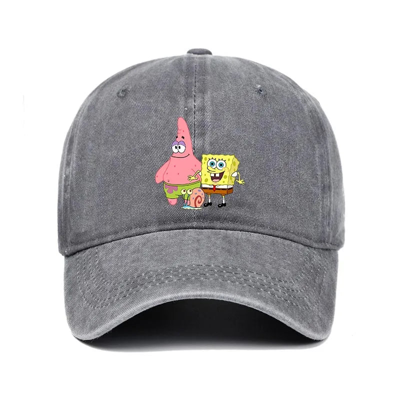 SpongeBob & Patrick Baseball Cap – Unisex Cartoon Hat