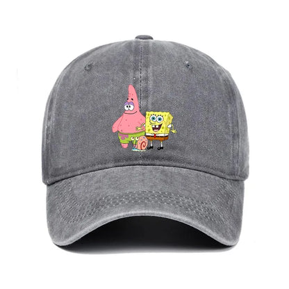 SpongeBob & Patrick Baseball Cap – Unisex Cartoon Hat