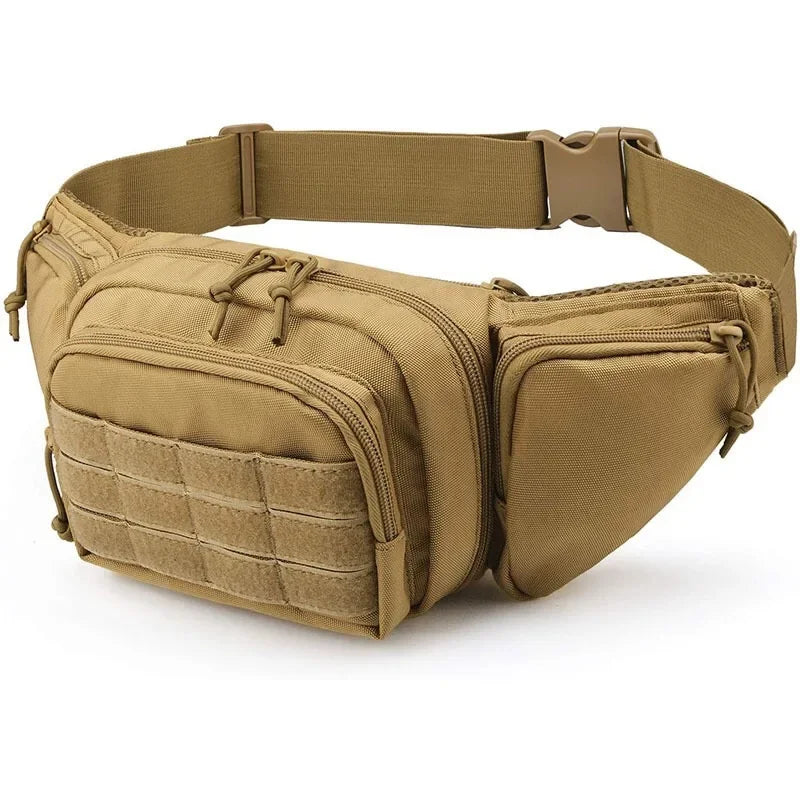 Tactical Waist Bag – MOLLE Fanny Pack for Hiking & Cycling