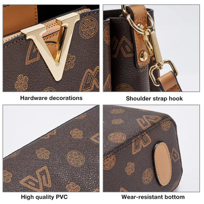 Foxer Brand Retro Women S Handbag Small Bucket Bag Luxury Design Shoulder Dating Crossbody Girl