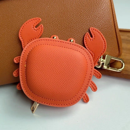 Crab Coin Purse Bag Charm – Mini Zipper Wallet & Earphone Pouch