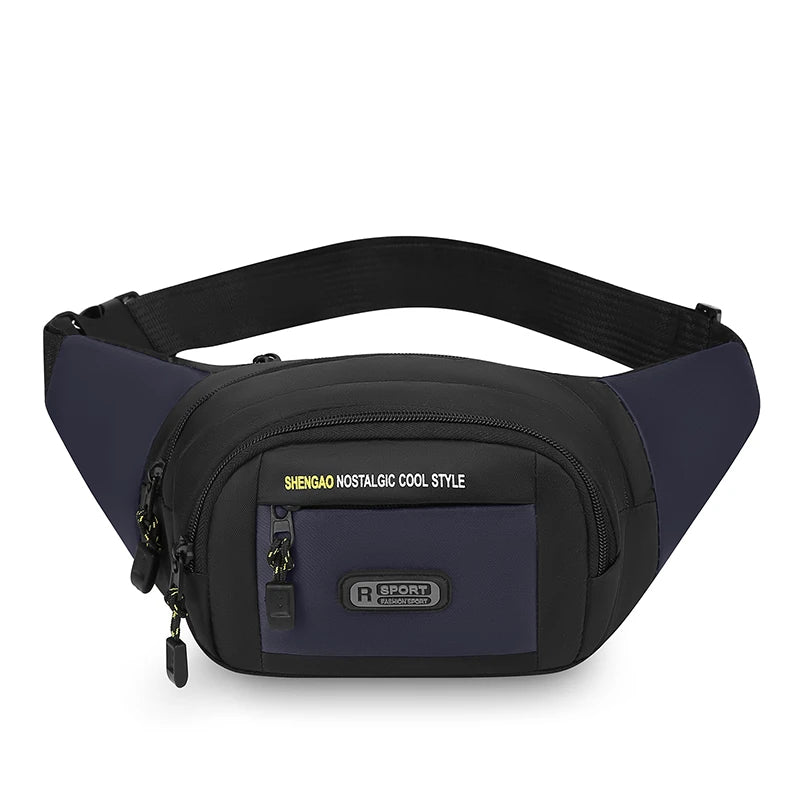 Sports Waist Bag Multi-Pocket Fanny Pack for Fitness & Outdoor