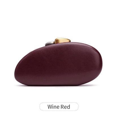Shell-Shaped Evening Clutch Bag – Women's Luxury Crossbody Purse