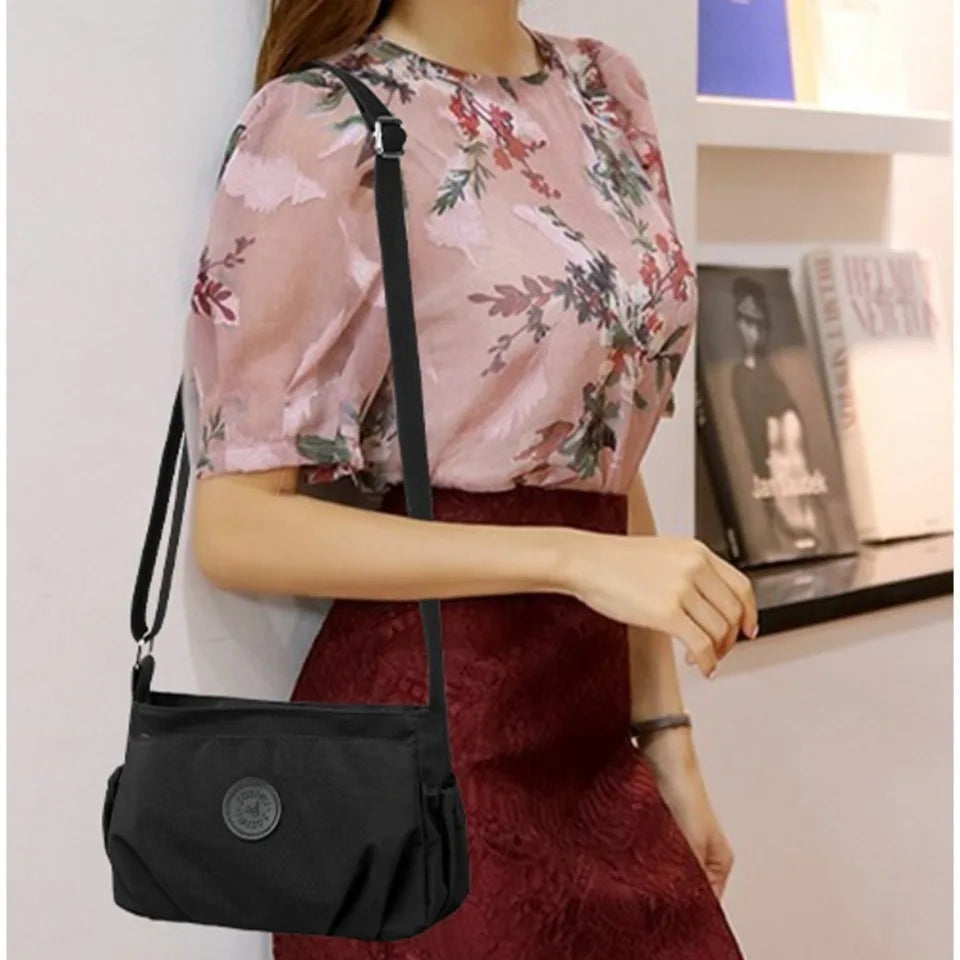 Women's Crossbody Shoulder Bag – Lightweight Casual Nylon