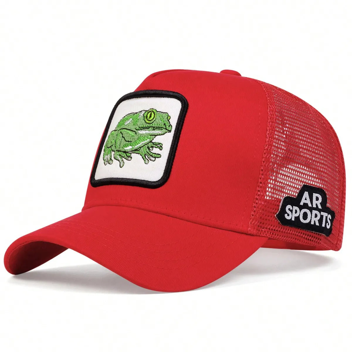 Cute Animal Embroidery Trucker Cap – Mesh Baseball Hat