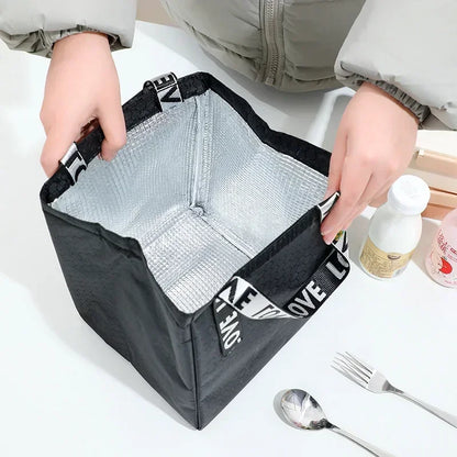 Insulated Lunch Bag Large Capacity Thermal Tote for Work & Picnic