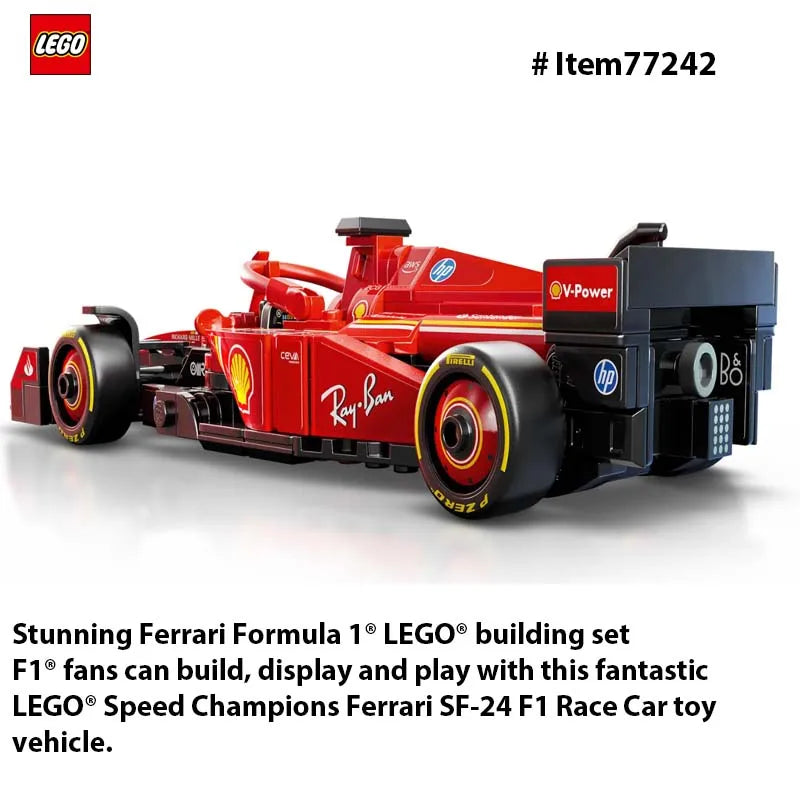 LEGO Speed Champions 77242 Ferrari SF-24 F1 Race Car