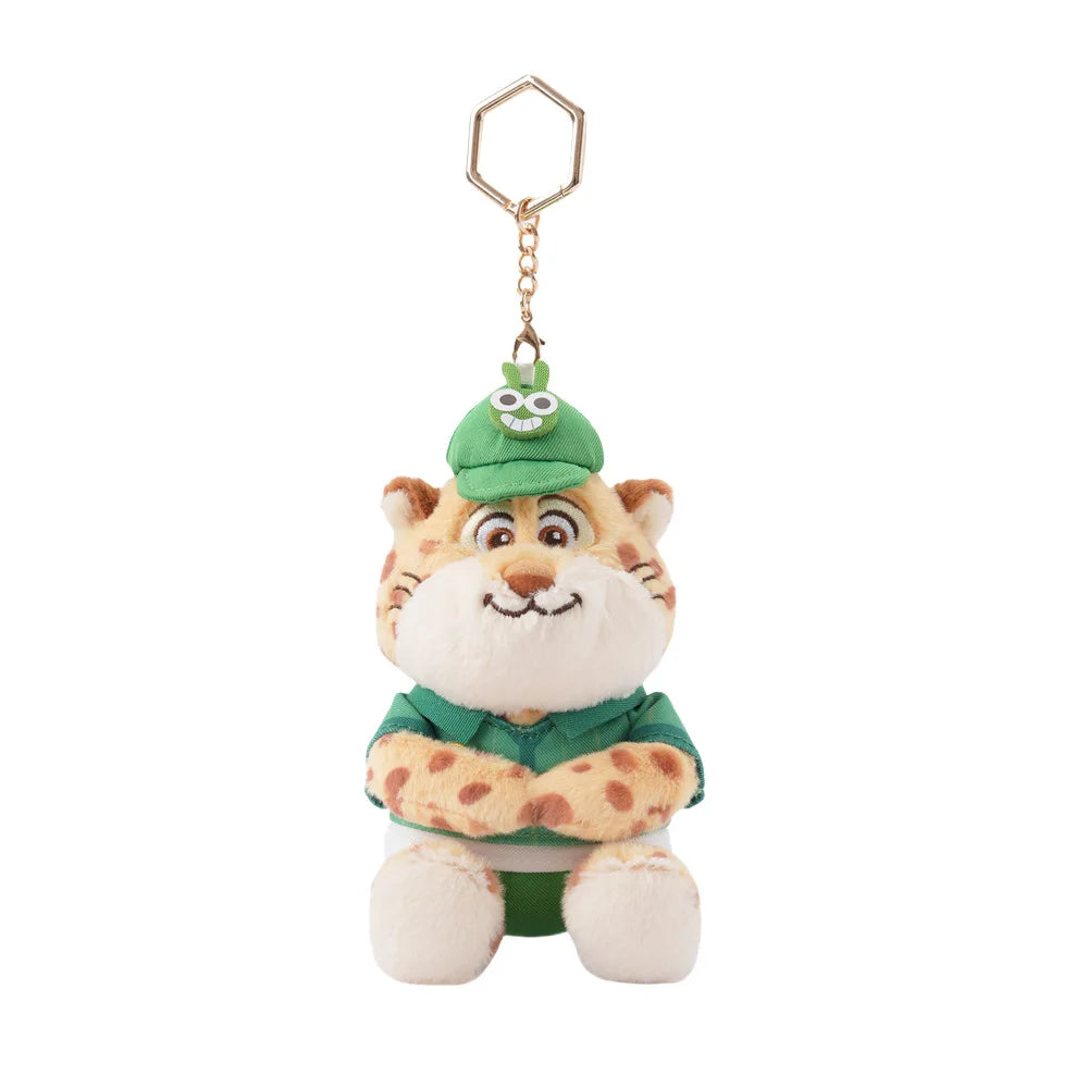 Zootopia Plush Keychain Doll – Cute Bag Charm Pendant