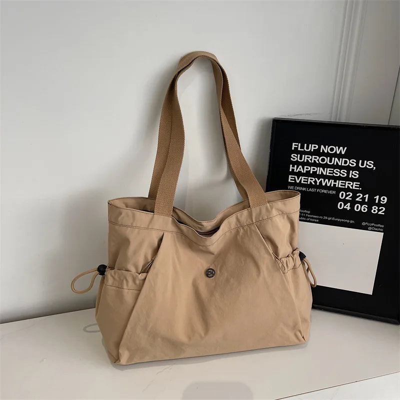 Oxford Tote Bag – Lightweight Multi-Pocket Shoulder Bag