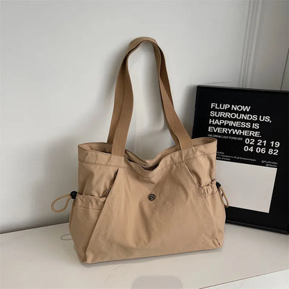 Oxford Tote Bag – Lightweight Multi-Pocket Shoulder Bag