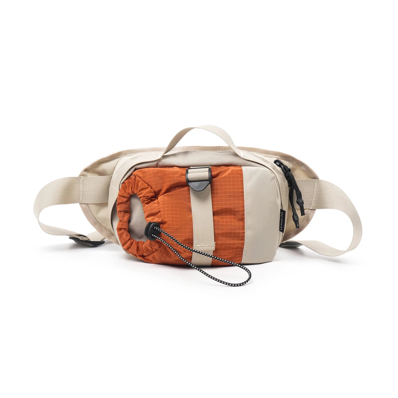 Unisex Crossbody Sling Bag with Water Bottle Holder for Hiking
