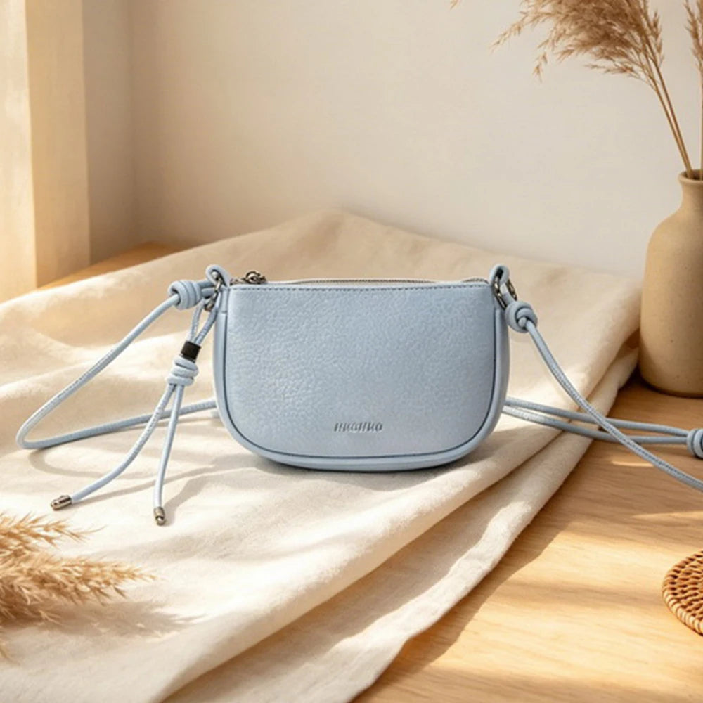 Mini Crescent Crossbody Bag – Chic Saddle Bag for Women