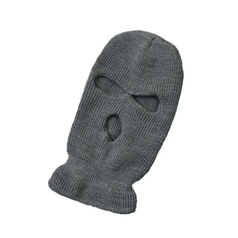 Balaclava Ski Mask – Full Face Cover, 3-Hole Windproof Knit Hat
