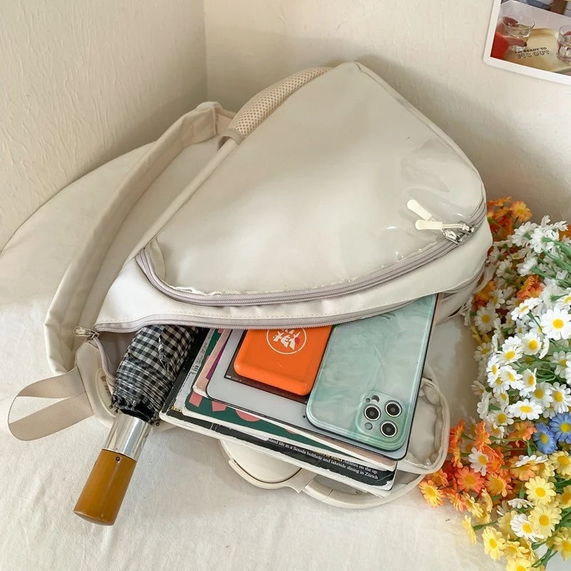 Clear Crossbody Sling Bag for Women – Y2K Transparent ITA Bag