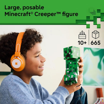 LEGO Minecraft 21276 The Creeper Big Figure Building Set