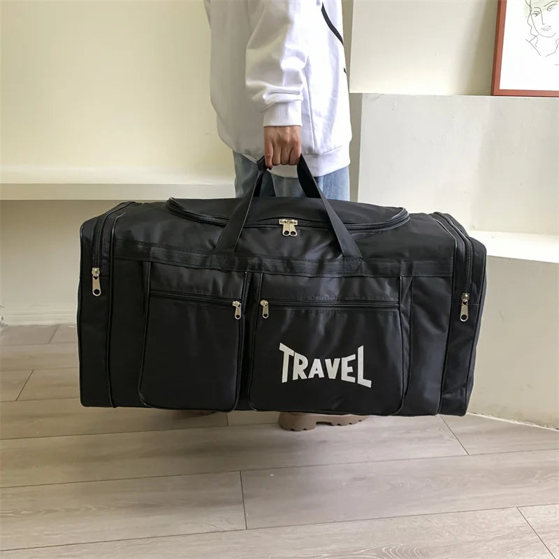 Large Capacity Foldable Travel Bag – Waterproof Duffle