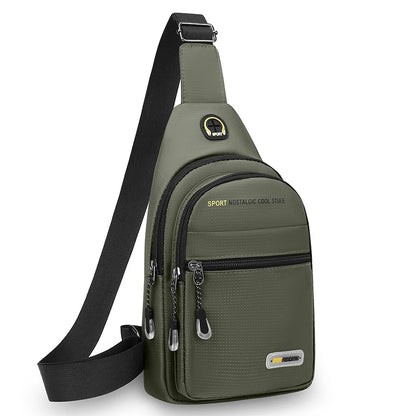 Men's Sling Bag – Multi-Pocket Lightweight Chest Pack