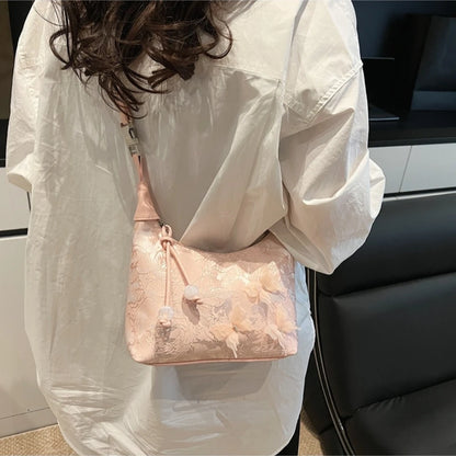 Chinese Silk Embroidery Handbag – Women's Luxury Crossbody Tote