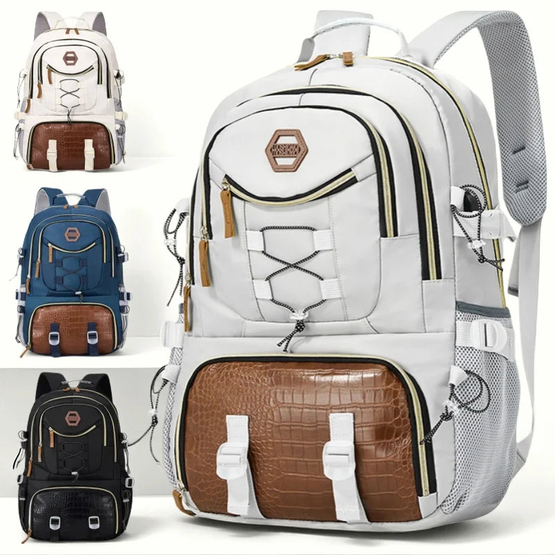 Men's Hiking Backpack with Shoe Compartment & Large Capacity