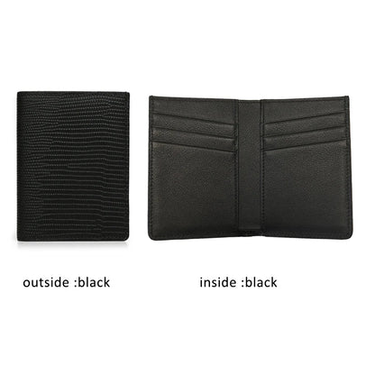 RFID Blocking Leather Wallet for Men, Slim Bifold Card Holder