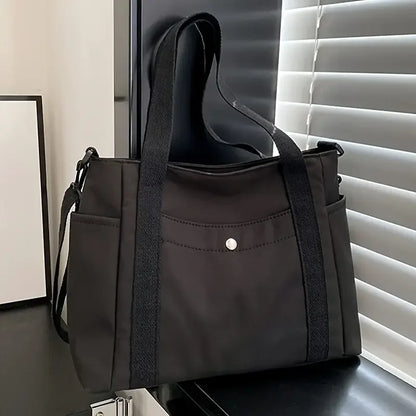 Large Capacity Nylon Crossbody Bag for Women