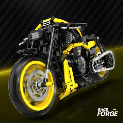 Racing Motorcycle Building Blocks Set – 545/554 Pcs DIY Motorbike Model