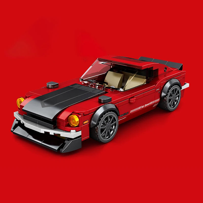 Classic Racing Car Building Blocks – JDM Sport Model Kit