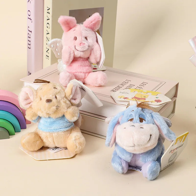 Winnie the Pooh Plush Keychain – Cute Stuffed Animal Bag Pendant
