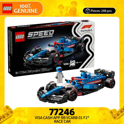 LEGO Speed Champions 77246 Visa Cash App RB VCARB 01 F1 Car – 248 Pieces