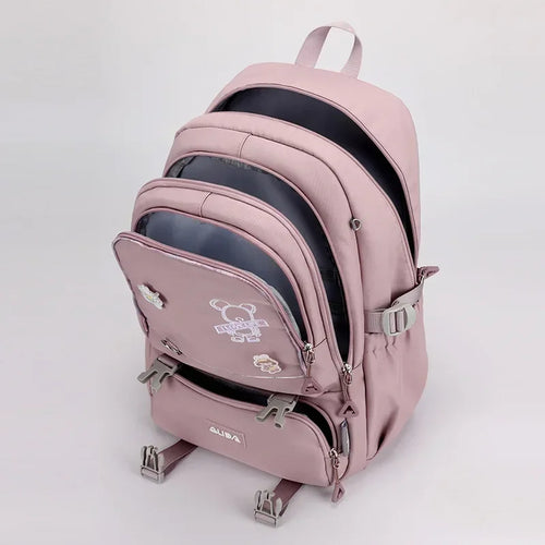 Kids Kawaii School Backpack – Large Waterproof Girls Bag with Laptop Compartment