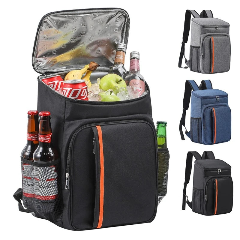 18L Insulated Cooler Backpack – Large Thermal Lunch Bag