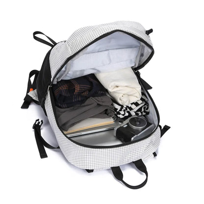 Lightweight Outdoor Backpack – Reflective Strip & Rescue Whistle