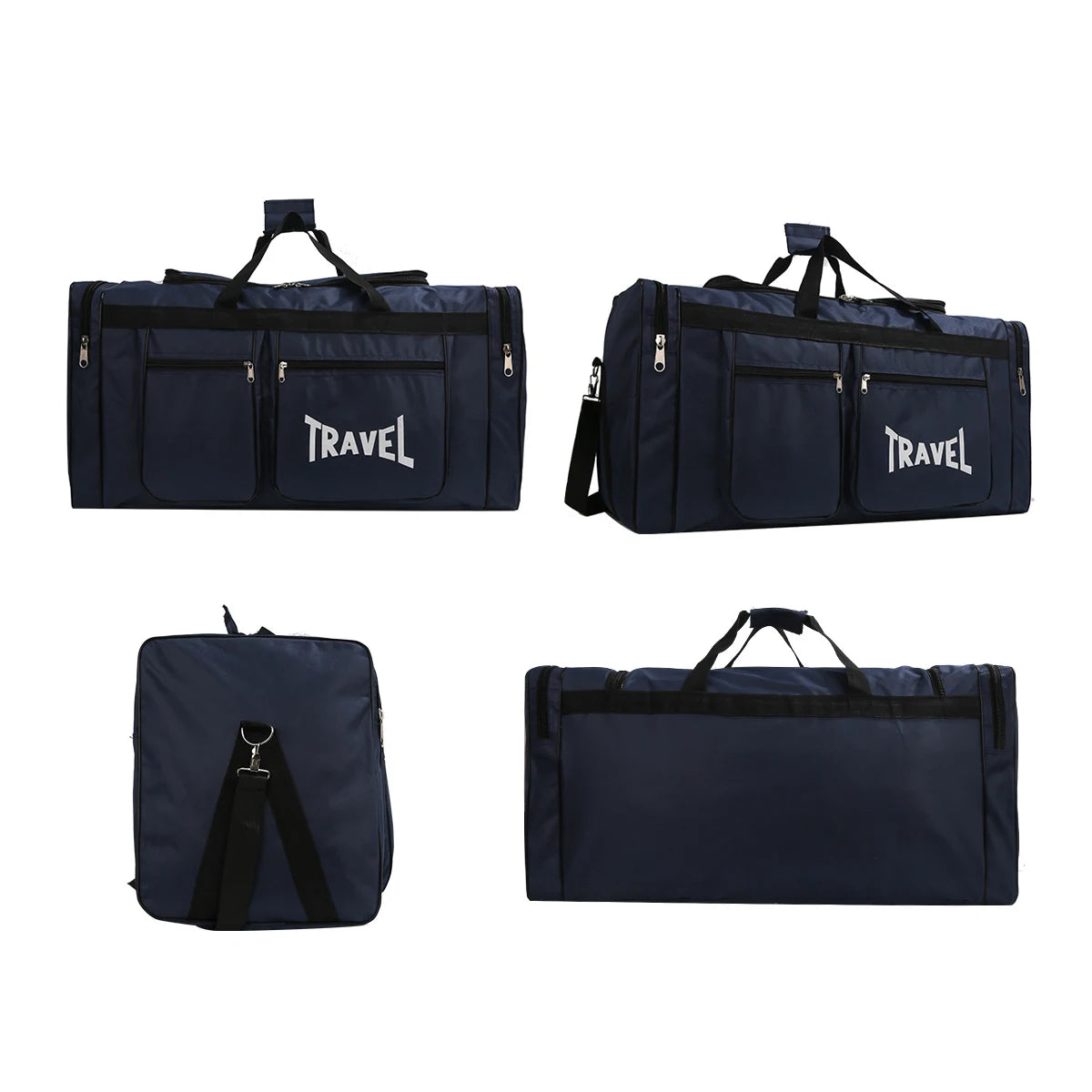 Large Capacity Foldable Travel Bag – Waterproof Duffle