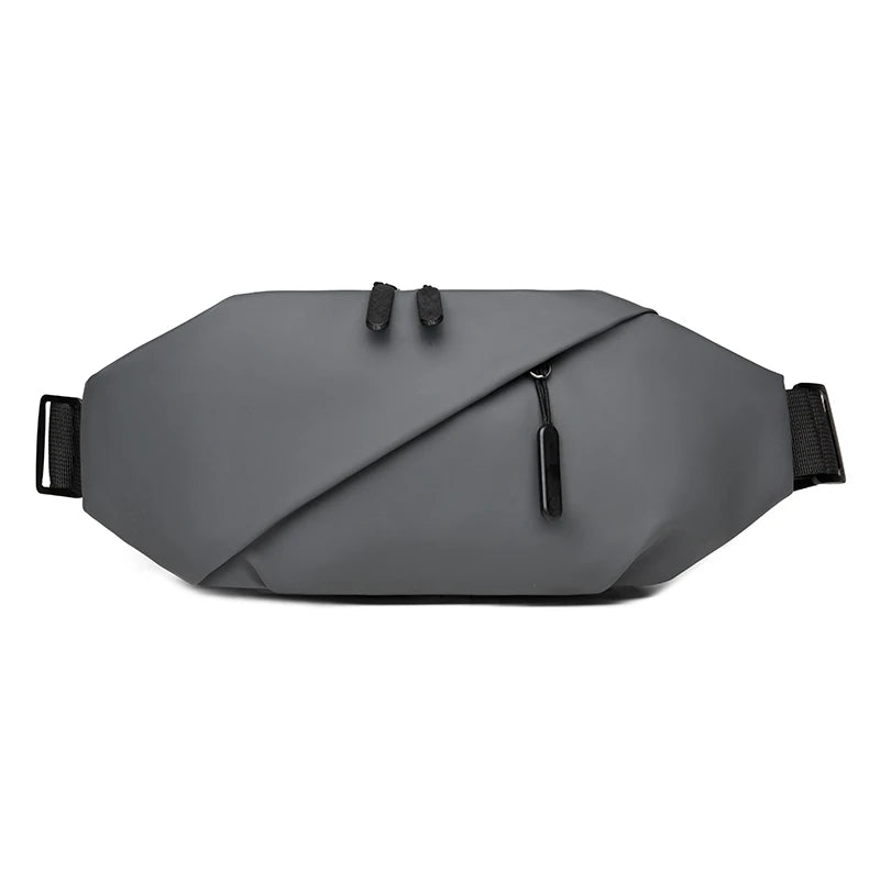 Men's Minimalist Crossbody Chest Bag – Sports Waist & Shoulder Pack