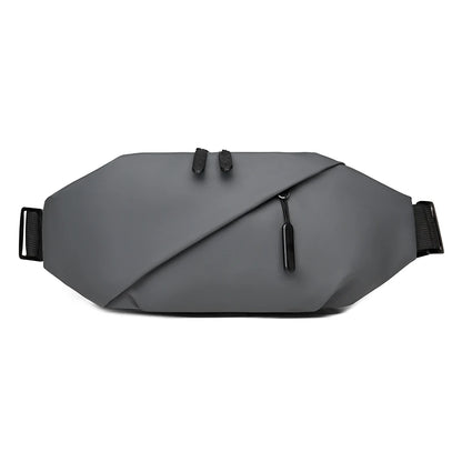 Men's Minimalist Crossbody Chest Bag – Sports Waist & Shoulder Pack