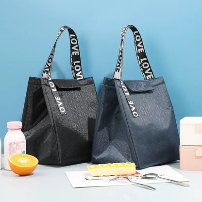Insulated Lunch Bag Large Capacity Thermal Tote for Work & Picnic
