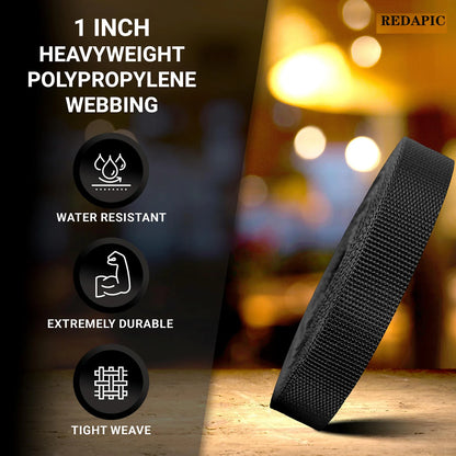 1-Inch Heavy Duty Polypropylene Webbing Strap – 10 Yards
