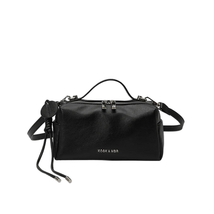 Women's PU Leather Boston Bag – Top Handle Crossbody Shoulder Bag