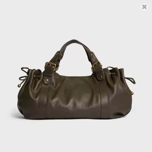 Boston Handbag - Large Capacity Soft Leather Shoulder Bag for Women